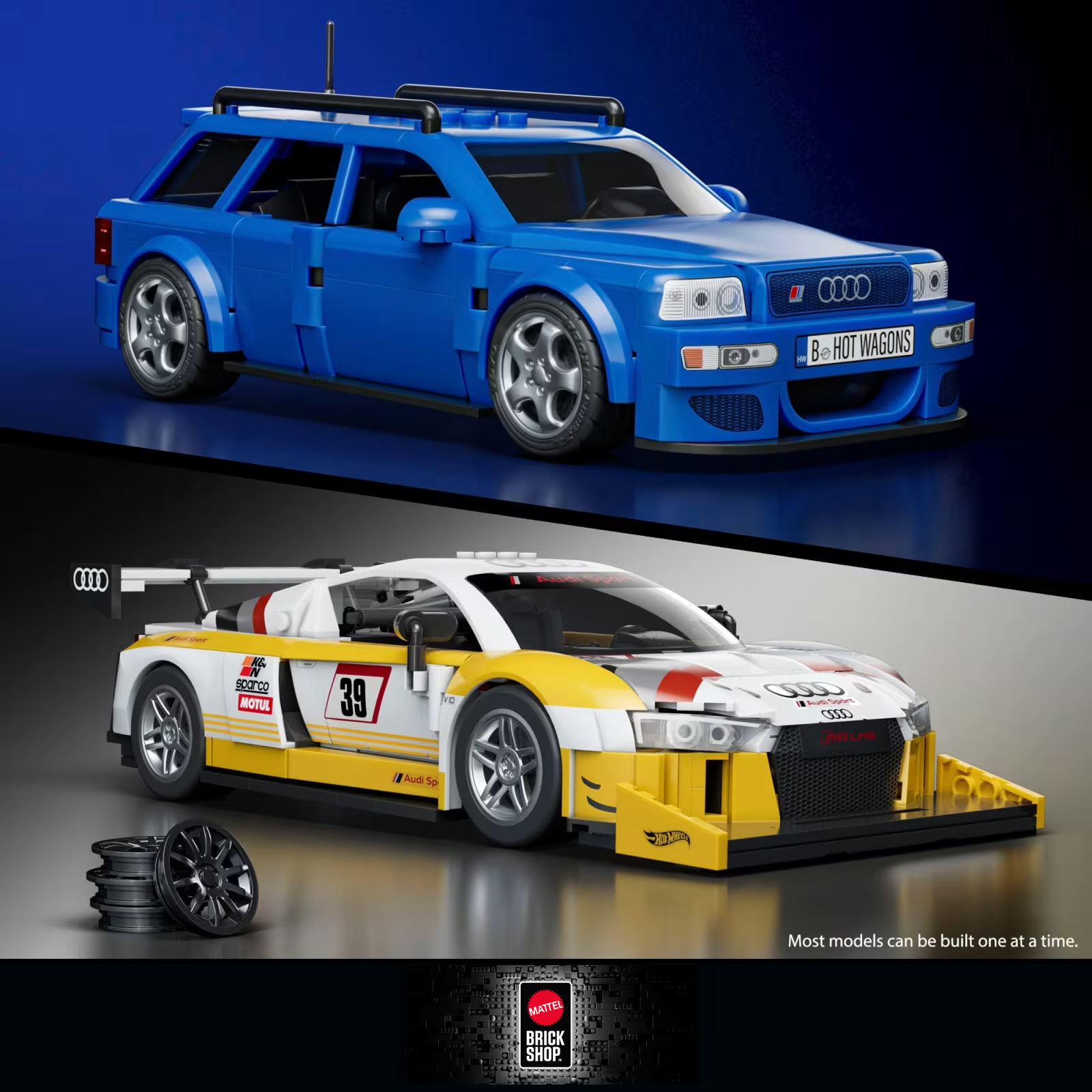 ▻ Mattel Brick Shop: Two new licensed Hot Wheels products